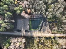 Nowy zbiornik przeciwpożarowy w Nadleśnictwie Parciaki